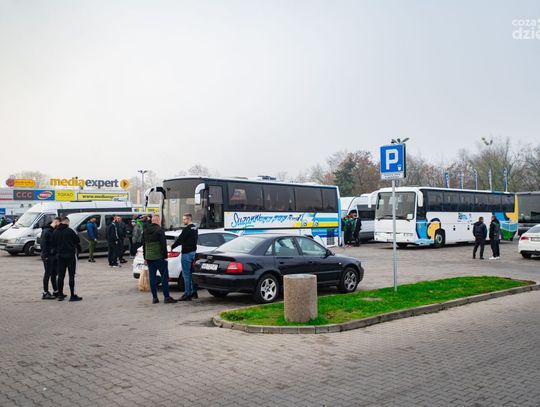 Kibice Radomiaka wyjechali na mecz do Łodzi (zdjęcia)