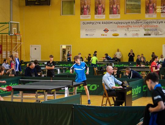 II Grand Prix Mazowsza Kadetów w tenisa stołowego (zdjęcia)