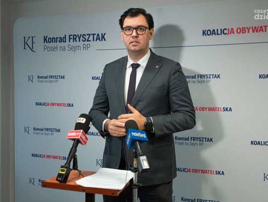 Konferencja prasowa Konrada Frysztaka (zdjęcia)