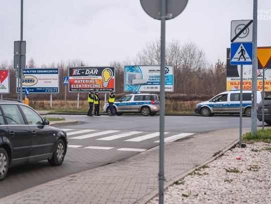 Wypadek na ul. Energetyków (zdjęcia)