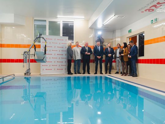 Otwarcie basenu rehabilitacyjnego SOSW przy ul. Struga (zdjęcia) Otwarcie basenu rehabilitacyjnego SOSW przy ul. Struga (zdjęcia)
