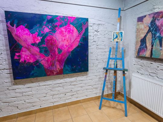 Otwarcie wystawy 3 D. Malarstwo, Teatr, Fotografia w DK Idalin (zdjęcia)