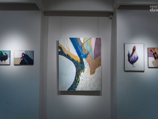 Wystawa malarstwa Magdaleny Kopron-Kusiak w Łaźni (zdjęcia)