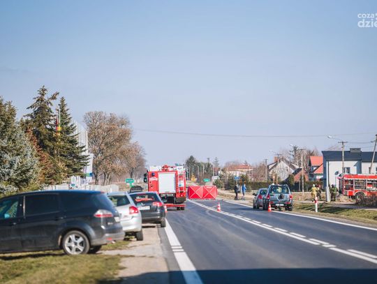 Śmiertelny wypadek w Zwoleniu (zdjęcia)