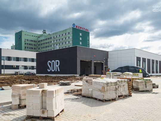 Postępy na budowie SOR przy Mazowieckim Szpitalu Specjalistycznym (zdjęcia) Postępy na budowie SOR przy Mazowieckim Szpitalu Specjalistycznym (zdjęcia)