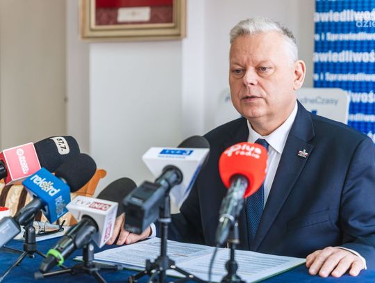 Konferencja Marka Suskiego dotycząca inflacji (zdjęcia)