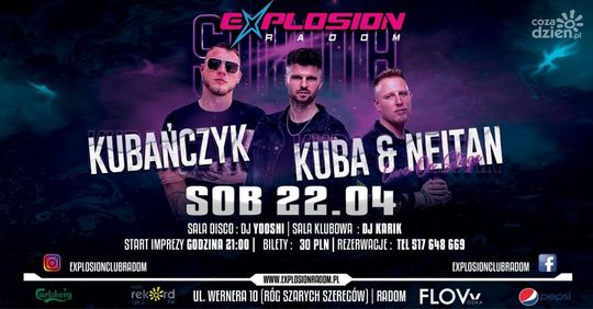 Imprezowy weekend w Radomiu. Wesele Party, Kubańczyk i DJ Hazel