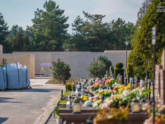 Kolumbarium na Cmentarzu Komunalnym prawie gotowe (zdjęcia)