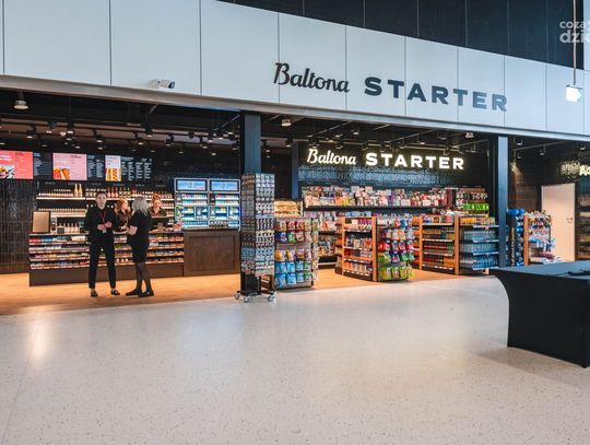 Sklepy i restauracje na Lotnisku Warszawa-Radom (zdjęcia)