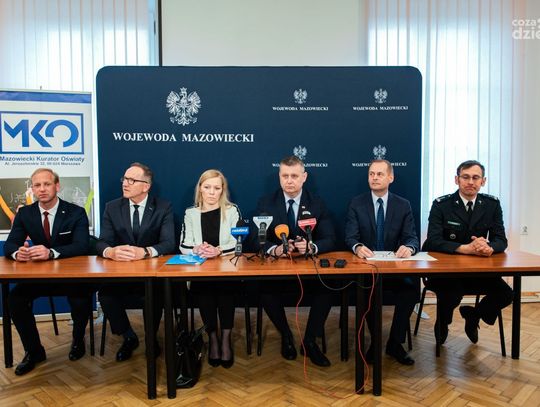 Prezentacja programu Mazowieckiego Tygodnia Bezpieczeństwa w regionie radomskim (zdjęcia)