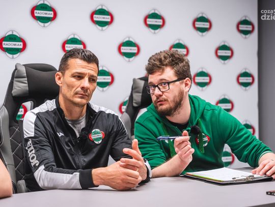 Konferencja przed meczem z Pogonią Szczecin (zdjęcia)