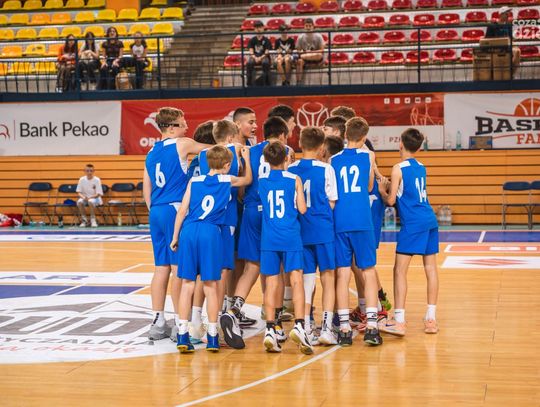 Mistrzostwa Polski koszykarzy U13. Piotrówka vs PGE Spójnia Stargard (zdjęcia)