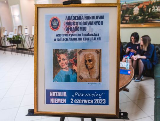 Wystawa malarstwa i rysunku "Pierwociny" Natalii Niemen w AHNS (zdjęcia)