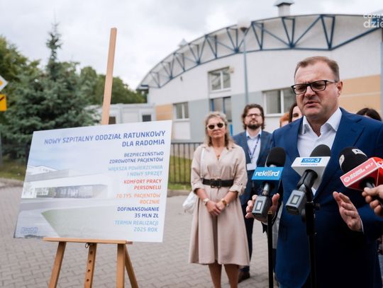 Rozbudowa Szpitalnego Oddziału Ratunkowego - briefing (zdjęcia)