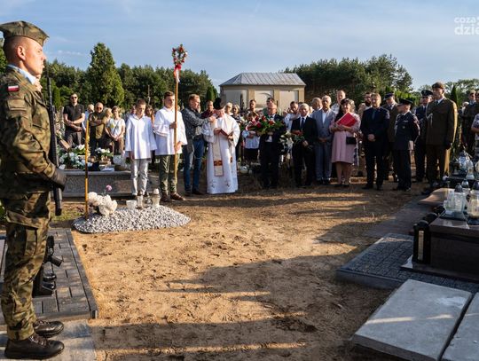 Odsłonięcie grobu weterana wojennego w gminie Przytyk (zdjęcia)