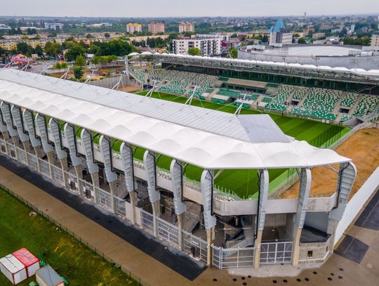 Stadion przy Struga 63 z lotu ptaka (zdjęcia)