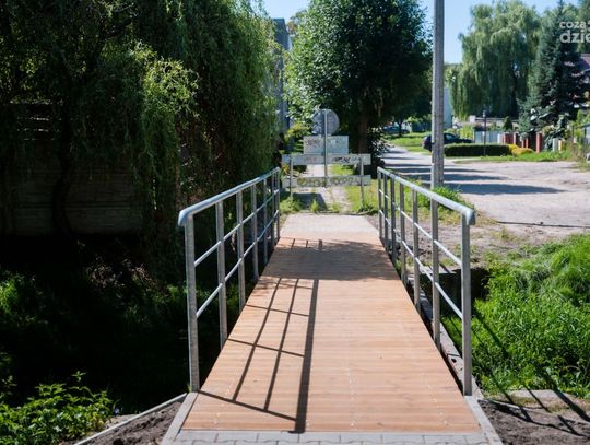 Nowa kładka przy ul. Siennej (zdjęcia)