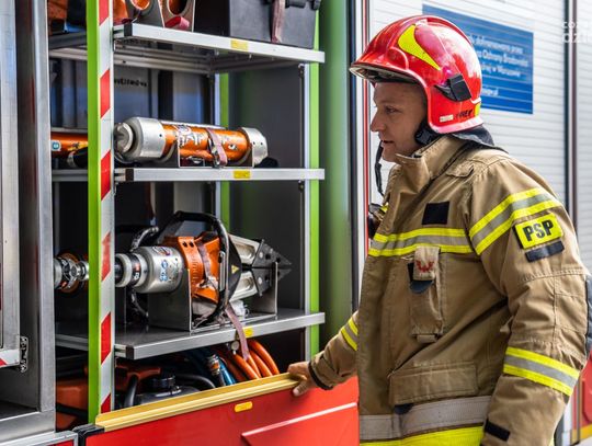 Akcja przy ul. Kusocińskiego (zdjęcia)