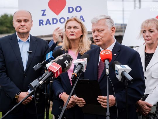 Konferencja PiS w sprawie inwestycji w Radomiu (zdjęcia)
