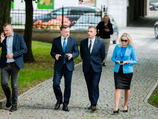 Zbigniew Ziobro i Robert Bąkiewicz - Konferencja (zdjęcia)
