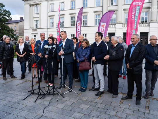 Konferencja prasowa Nowej Lewicy z udziałem Wicemarszałka Sejmu RP - Włodzimierza Czarzastego (zdjęcia)
