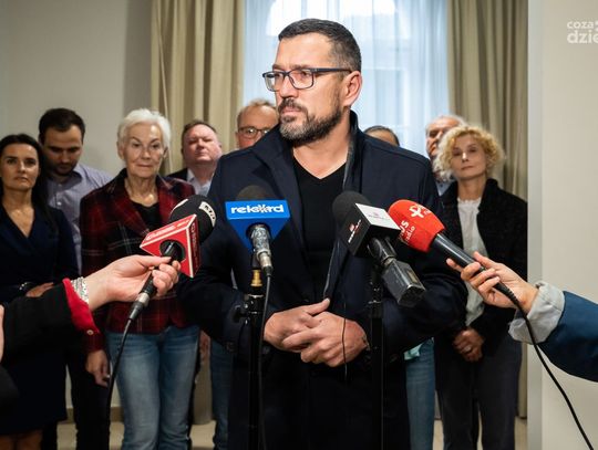 Briefing prasowy przed sesją nadzwyczajną (zdjęcia)