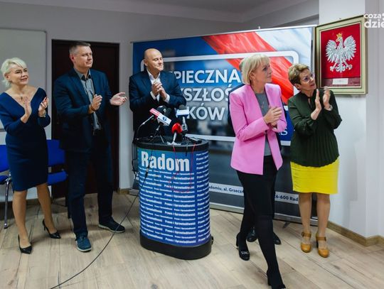 Wieczór wyborczy PiS w Radomiu