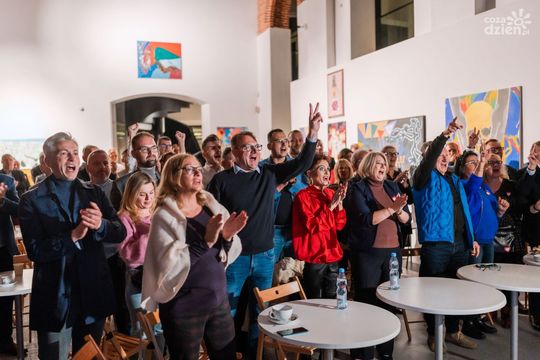 Wieczór wyborczy KO w Radomiu