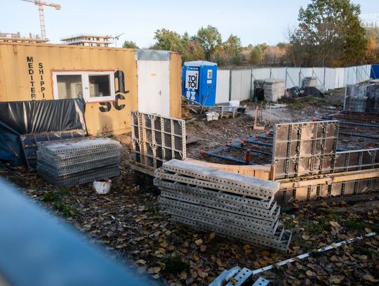 Budowa wodnego placu zabaw na Borkach (zdjęcia)