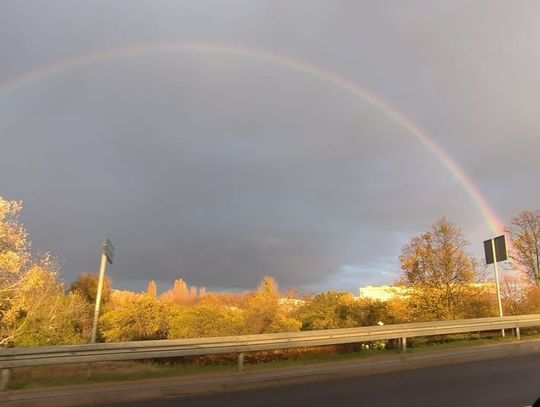 Tęcza w Radomiu [WASZE ZDJĘCIA]