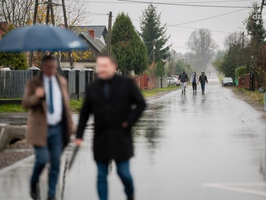 Otwarcie drogi w Strykowicach Górnych (zdjęcia)