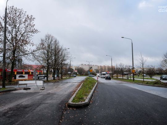 Postęp prac na ul. Kwiatkowskiego (zdjęcia)