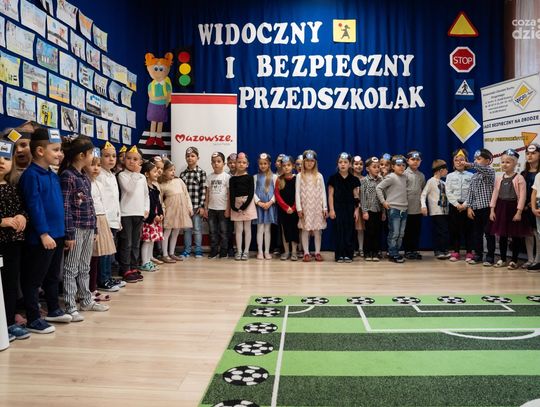 WORD - "Widoczny i bezpieczny przedszkolak" w Publicznym Przedszkolu prowadzonym przez Zgromadzenie Córek Maryi Niepokalanej w Grójcu (zdjęcia)