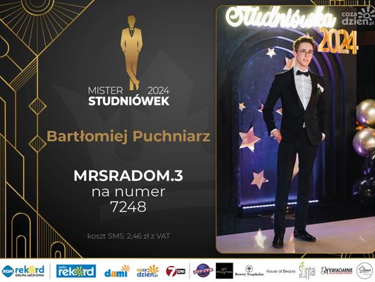 Mister Studniówek 2024 - sylwetki kandydatów