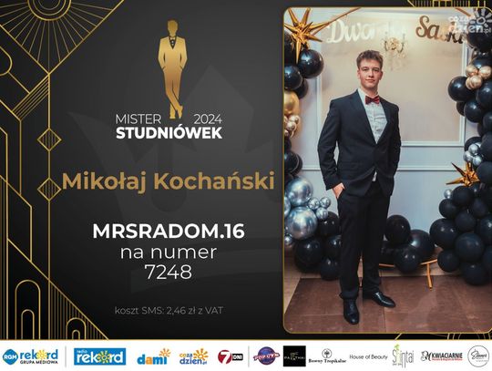 Mister Studniówek 2024 - sylwetki kandydatów