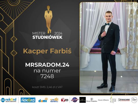 Mister Studniówek 2024 - sylwetki kandydatów
