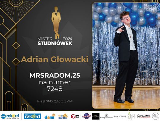 Mister Studniówek 2024 - sylwetki kandydatów