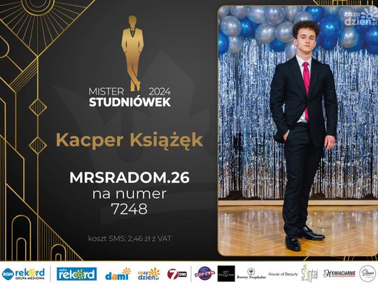Mister Studniówek 2024 - sylwetki kandydatów