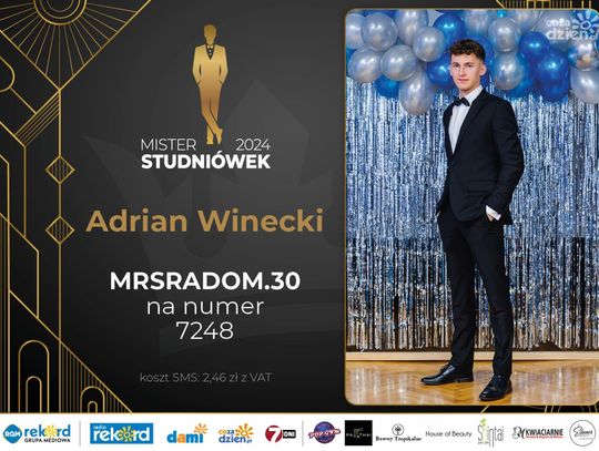 Mister Studniówek 2024 - sylwetki kandydatów