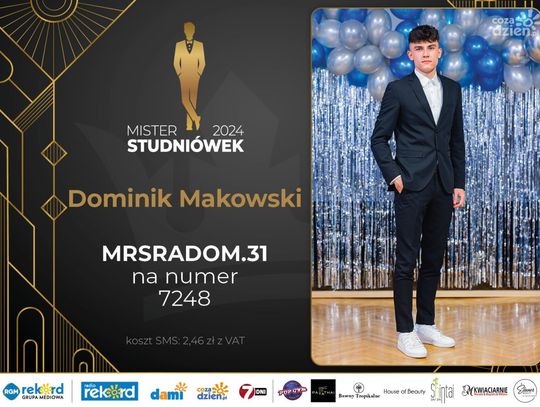 Mister Studniówek 2024 - sylwetki kandydatów