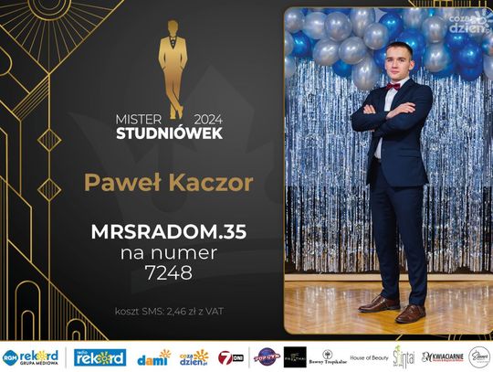 Mister Studniówek 2024 - sylwetki kandydatów