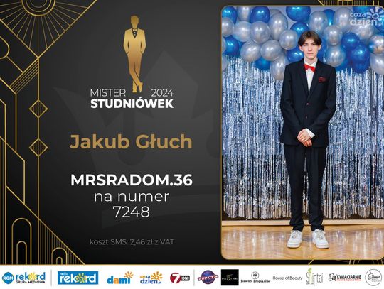Mister Studniówek 2024 - sylwetki kandydatów