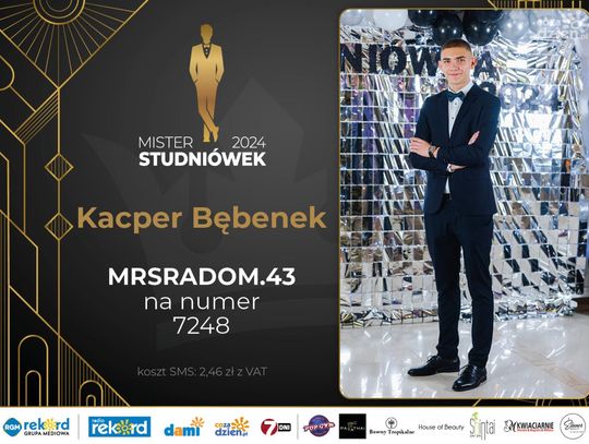 Mister Studniówek 2024 - sylwetki kandydatów