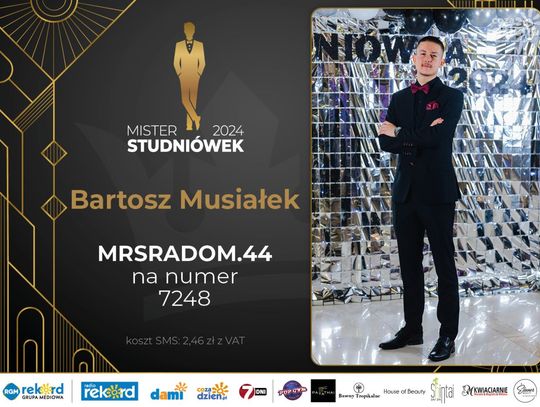 Mister Studniówek 2024 - sylwetki kandydatów