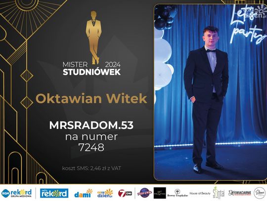 Mister Studniówek 2024 - sylwetki kandydatów