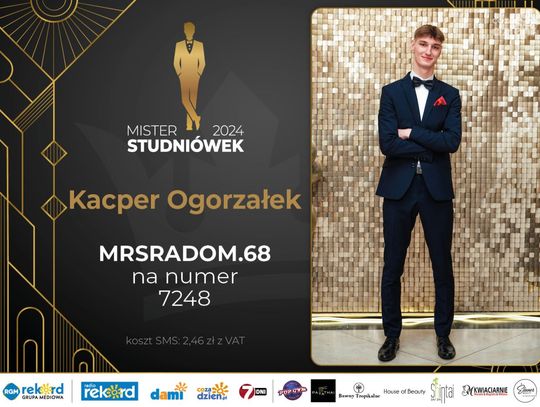 Mister Studniówek 2024 - sylwetki kandydatów
