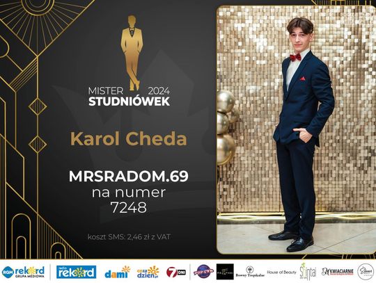 Mister Studniówek 2024 - sylwetki kandydatów