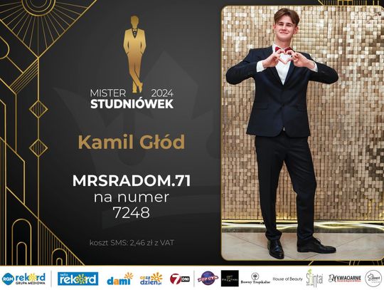 Mister Studniówek 2024 - sylwetki kandydatów