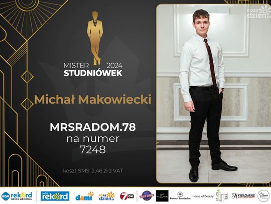 Mister Studniówek 2024 - sylwetki kandydatów