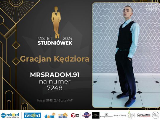 Mister Studniówek 2024 - sylwetki kandydatów